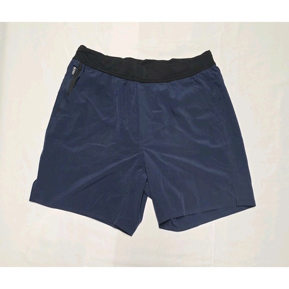 Ten Thousand Other - Ten Thousand The Interval Athletic Training Short Men Size Medium Navy 7"